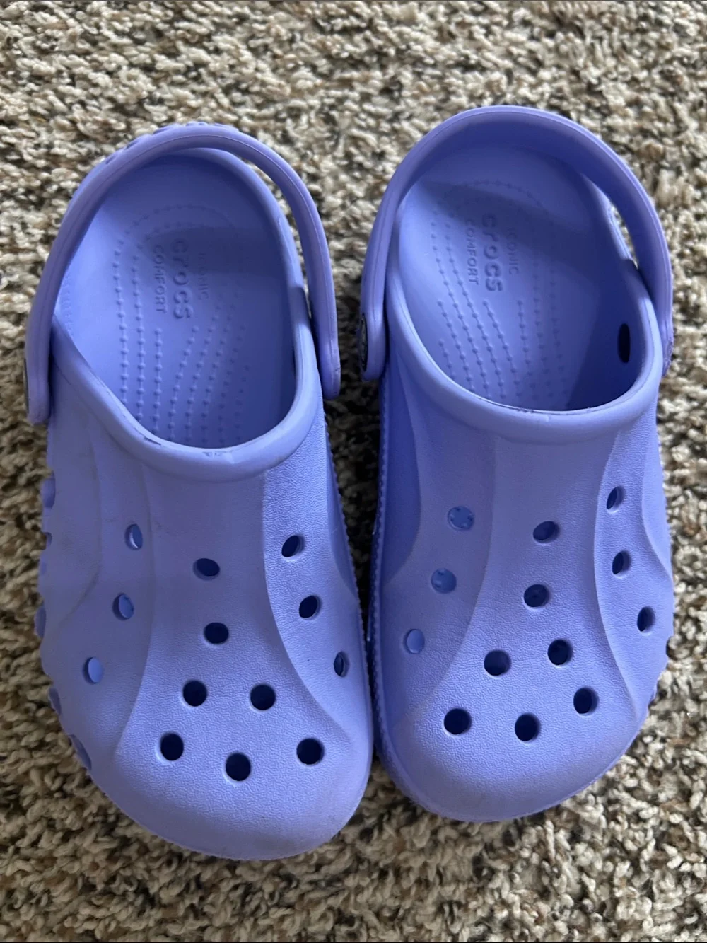 CROCS Kids Classic Clog in Lavender Purple